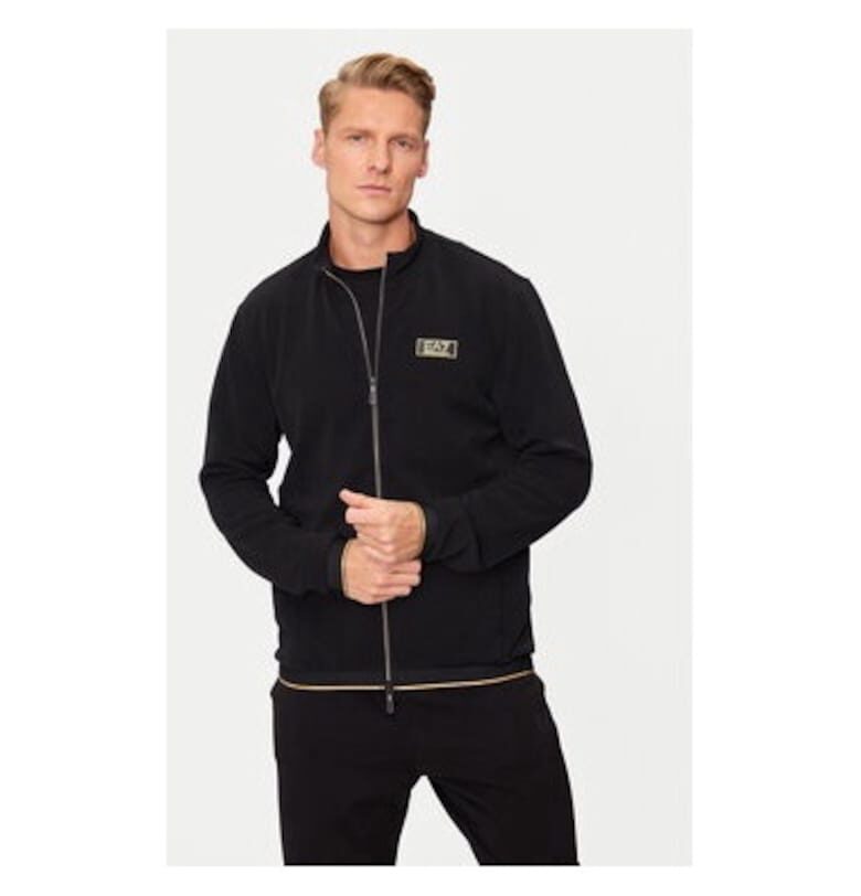 Мъжки суитшърт - Emporio Armani  304285721 - Полиестер - Черен EA7