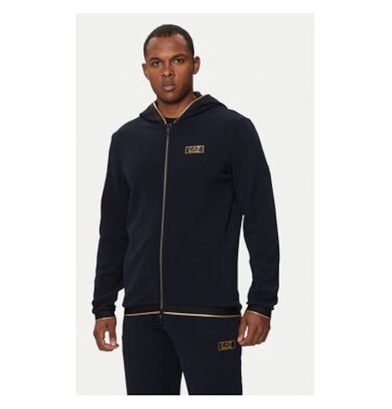 Мъжки суитшърт - Emporio Armani  304285745 - Полиестер - Син - Син EA7