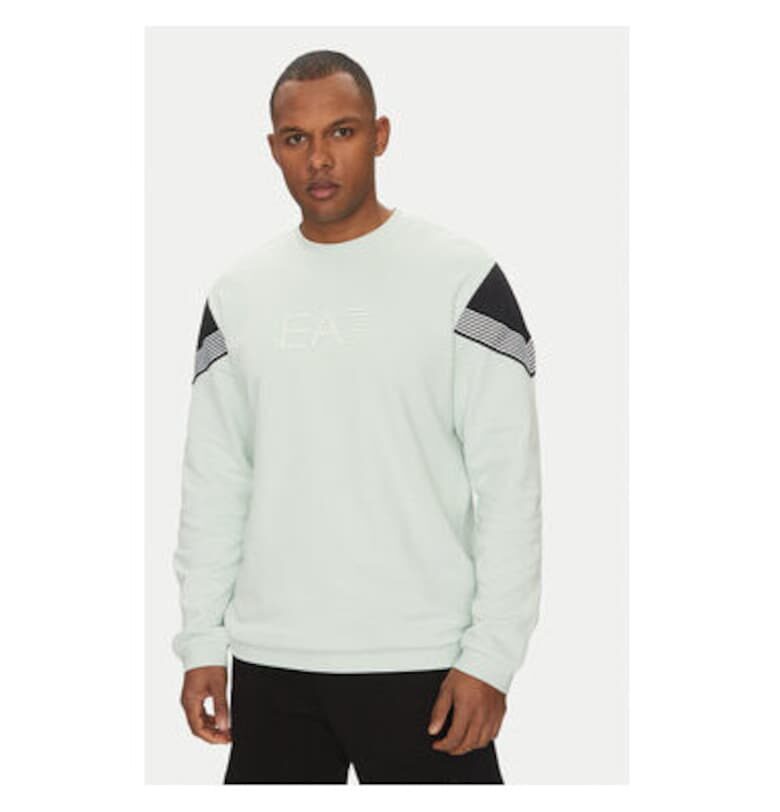 Мъжки суитшърт  Emporio Armani - 7M000272 AF12451 - Памук - Син - Син EA7