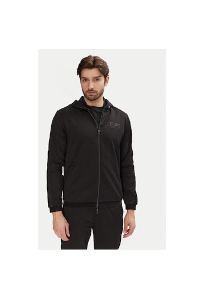 Мъжки суитшърт Emporio Armani 7M000308 AF13526 - Полиестер - Черен - Черен EA7