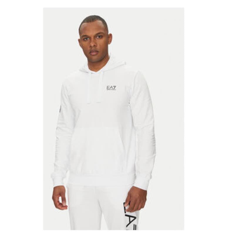 Мъжки суитшърт  Emporio Armani - 7M000569 AF13512 - Памук - Бял - Бял EA7