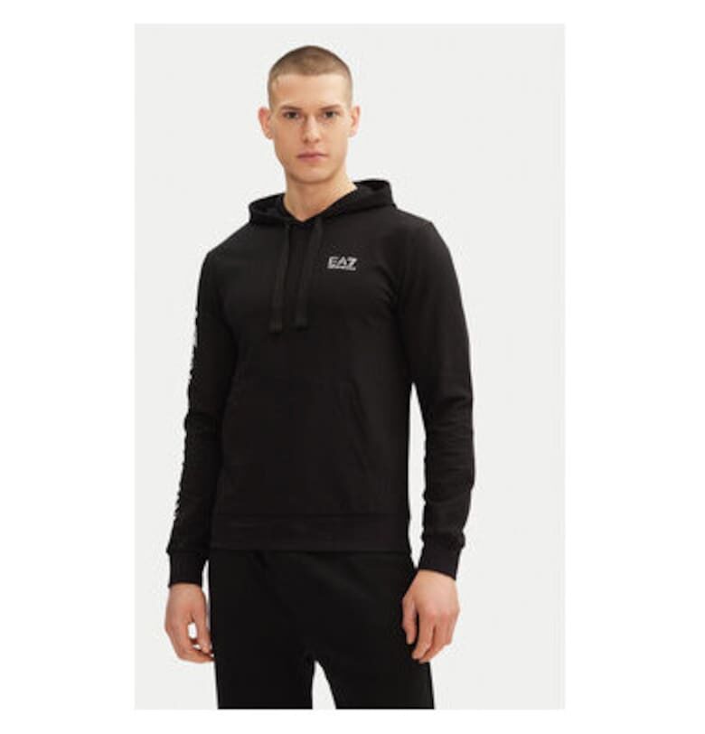 Мъжки суитшърт  Emporio Armani - 7M000569 AF13512 - Памук - Черен - Черен EA7