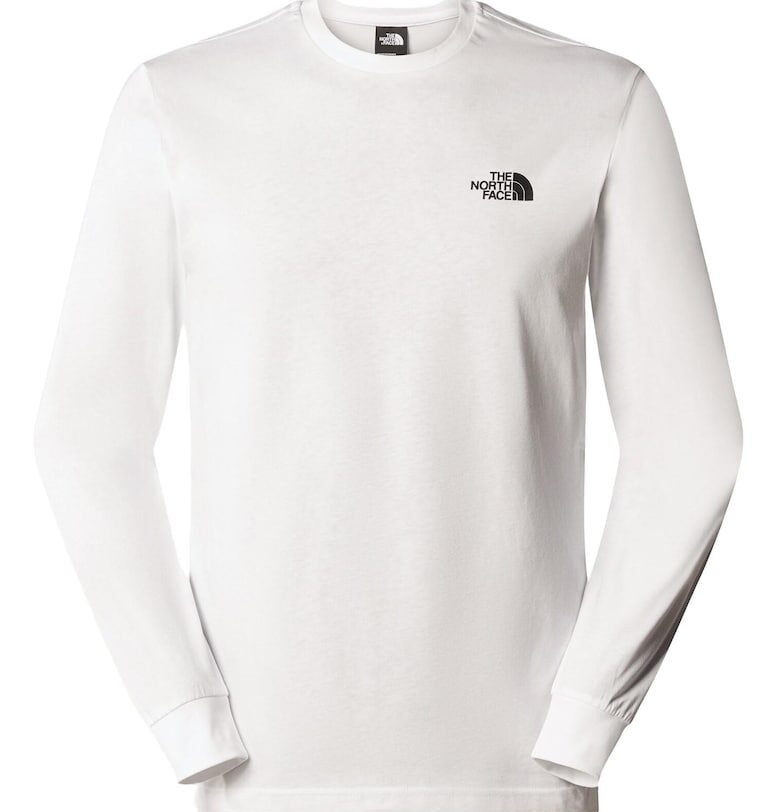 Мъжки суитшърт -  REDBOX - памук - бял - The North Face