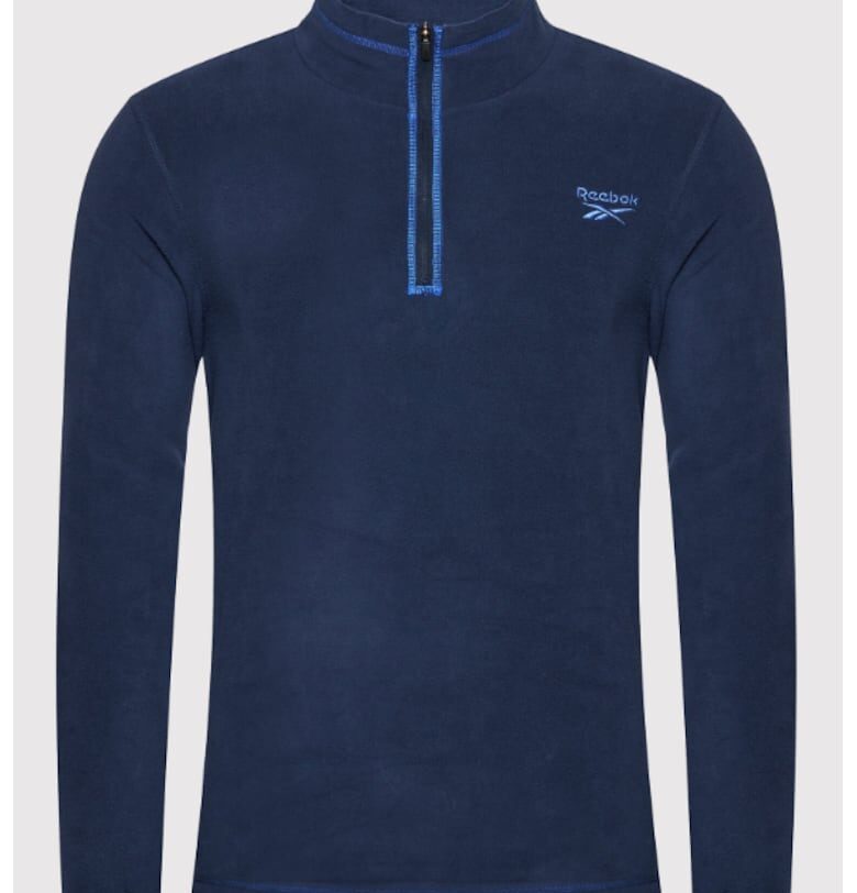 Мъжки суичър -  208564601 - Полиестер - Тъмносин Reebok