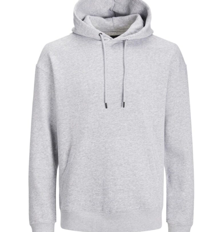 Мъжки суичър -  300891971 - Памук - Сив Jack  Jones