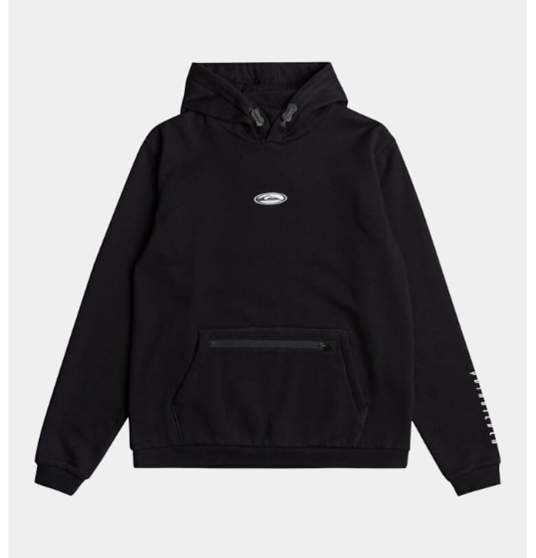 Мъжки суичър -  303006082 - Памук - Черен QUIKSILVER