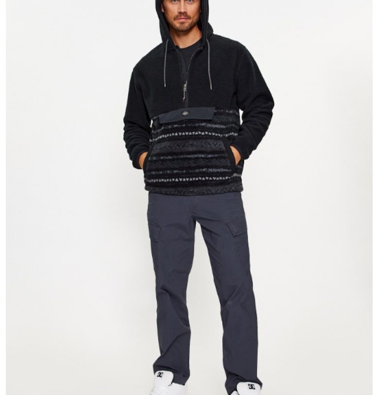 Мъжки суичър -  303007751 - Полиестер - Черен QUIKSILVER