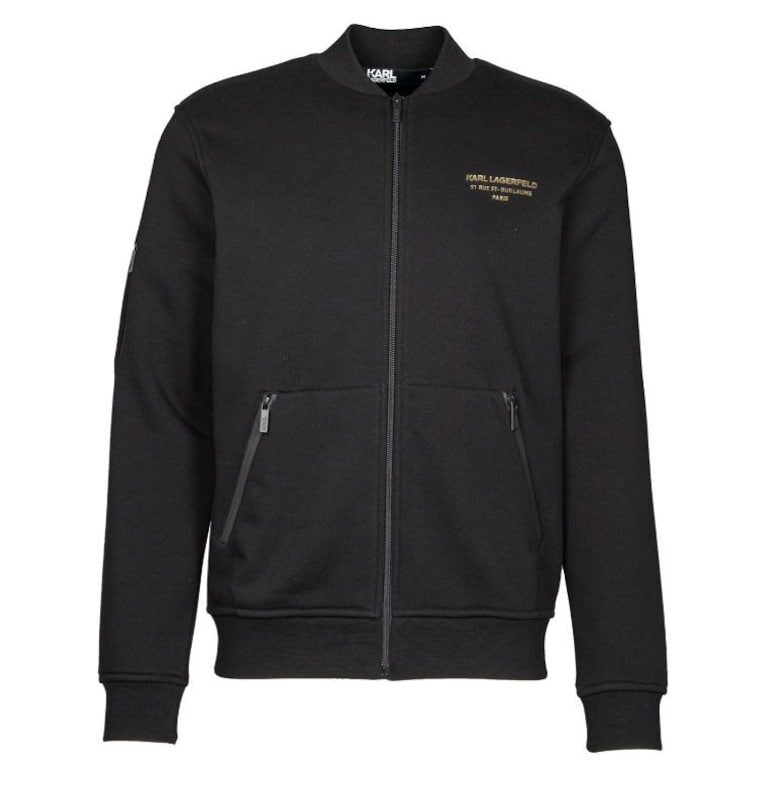Мъжки суичър -  705031 544910 160 - черен - памук/полиестер Karl Lagerfeld