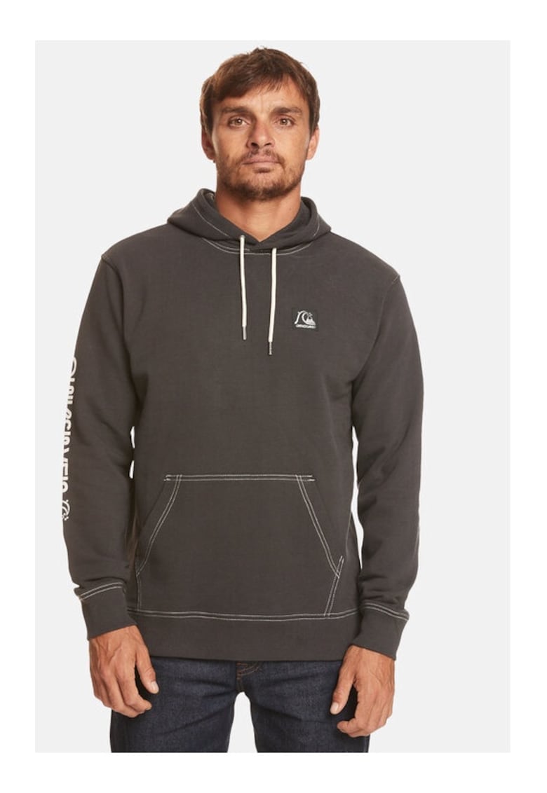 Мъжки суичър - 8031 - Памук - Черен QUIKSILVER