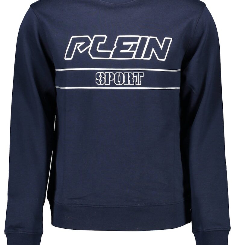 Мъжки суичър -  9205058 - лого - син - Син Plein Sport