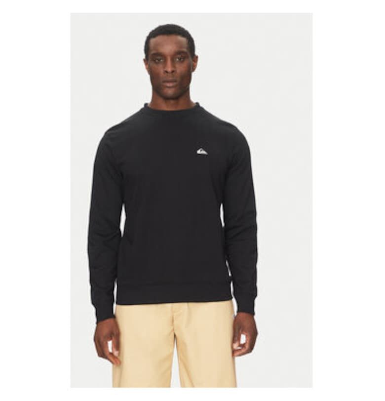 Мъжки суичър  EQYFT04953-KVJ0 - памук/полиестер - черен - Черен QUIKSILVER