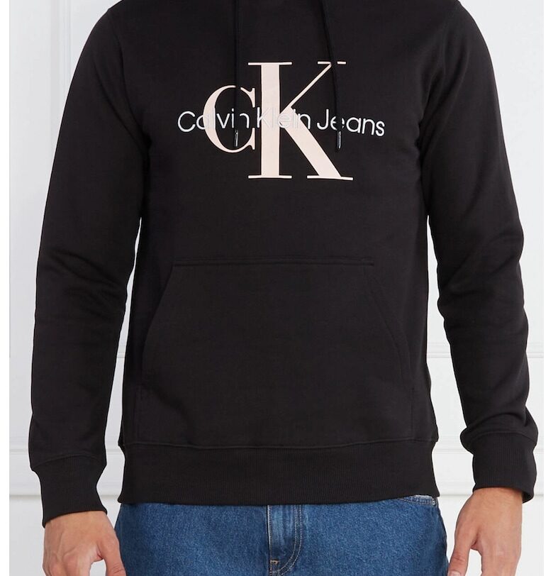 Мъжки суичър  J30J320805 - Черен CALVIN KLEIN