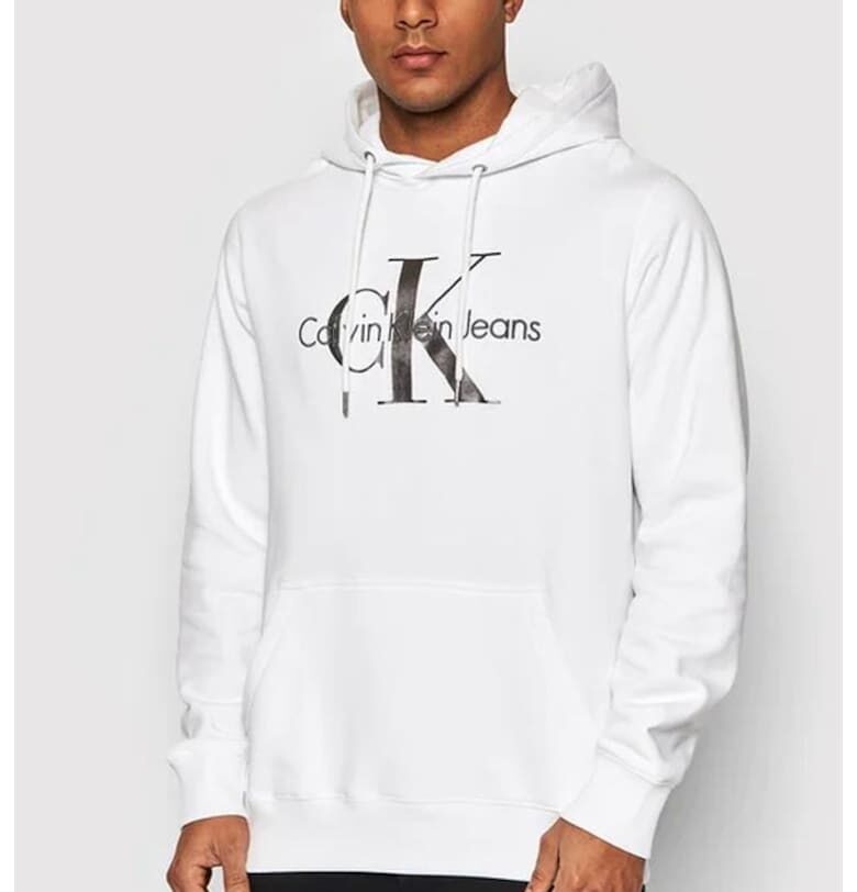 Мъжки суичър J30J320805 - Бял CALVIN KLEIN
