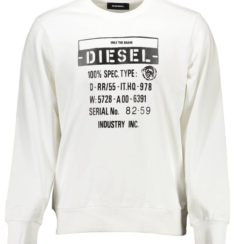 Мъжки суичър  SEGR-S-GIRK - Бял Diesel