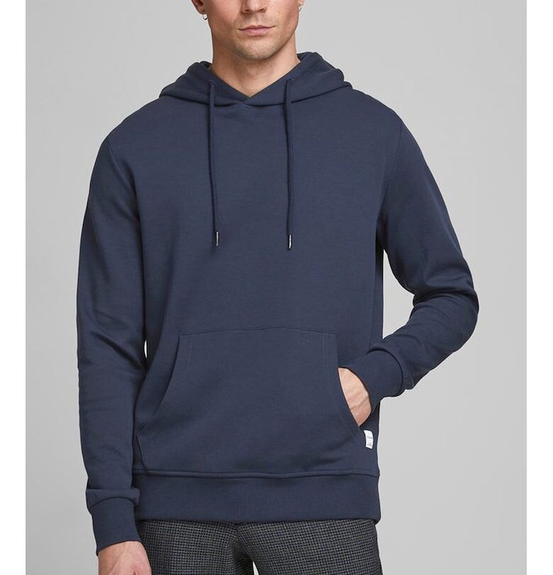 Мъжки суичър -  Памук - Син - Син Jack  Jones