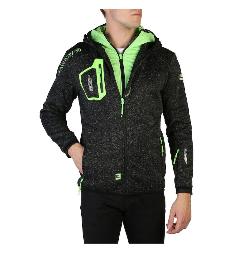 Мъжки суичър  модел Usidor_man_35 - Черен Geographical Norway