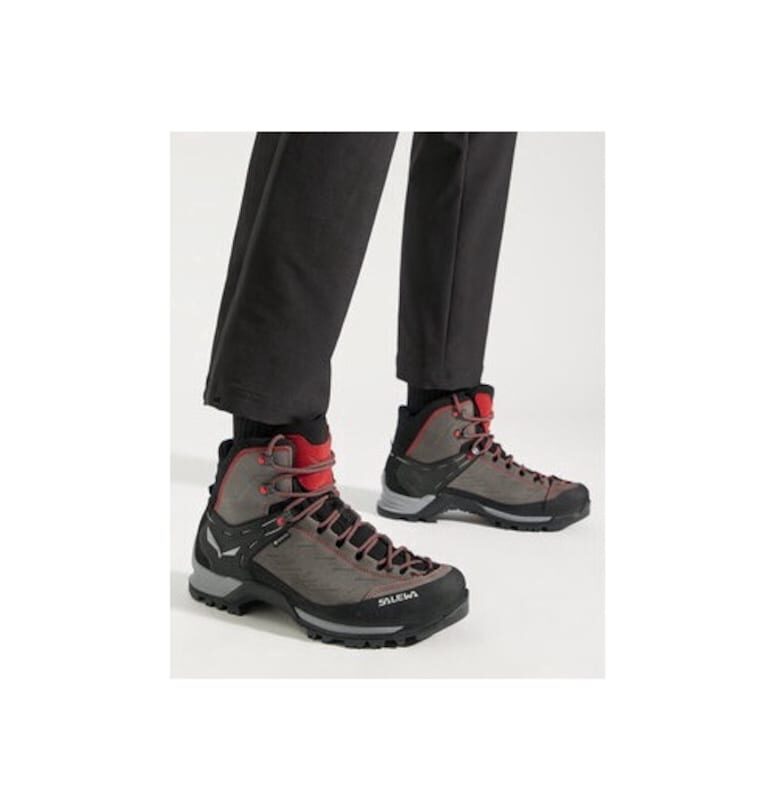 Мъжки трекинг обувки  199877681 - Текстил - Сив SALEWA