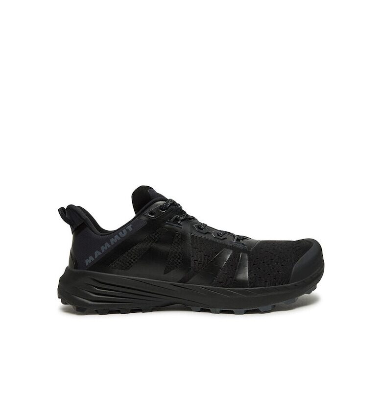 Мъжки трекинг обувки -  20156 - синтетични - черни Mammut