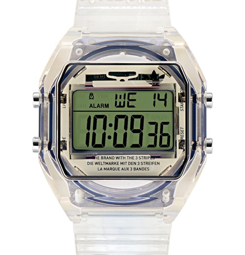 Мъжки часовник  дигитален - водоустойчив 5 ATM adidas