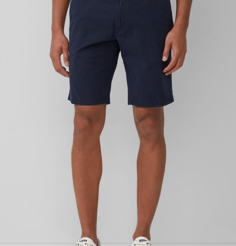 Мъжки чино шорти  Phoenix със средна талия и стандартна кройка - тъмносин sOliver