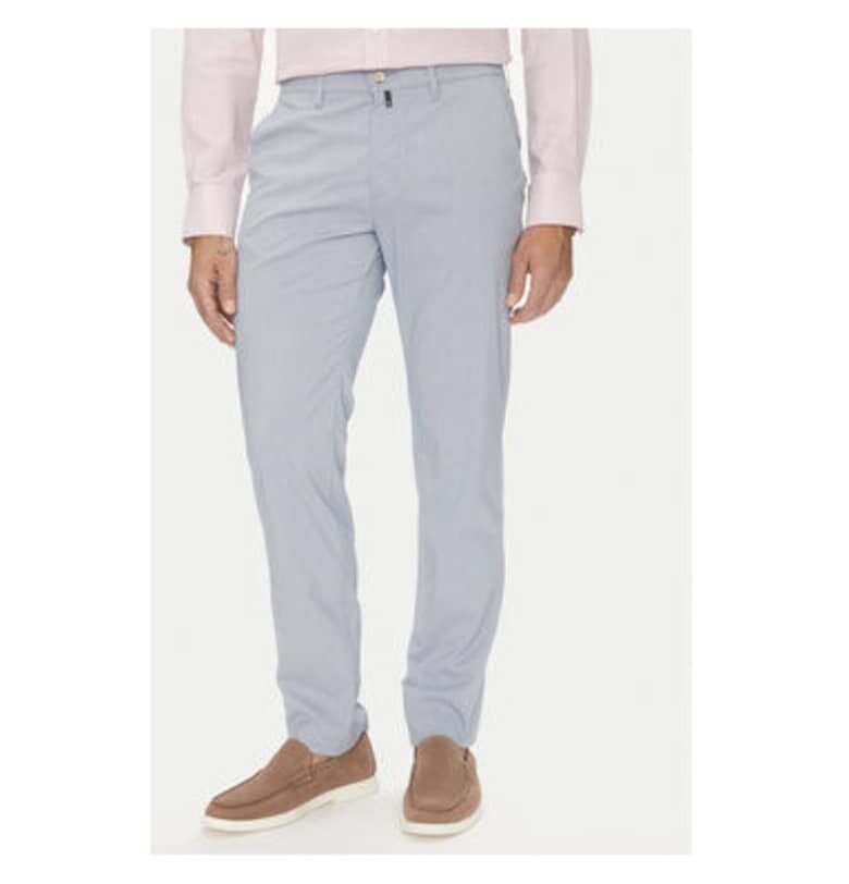 Мъжки чинос панталон  C3 33730.1058 - Памук/Полиестер - Светлосин - Светлосин Pierre Cardin