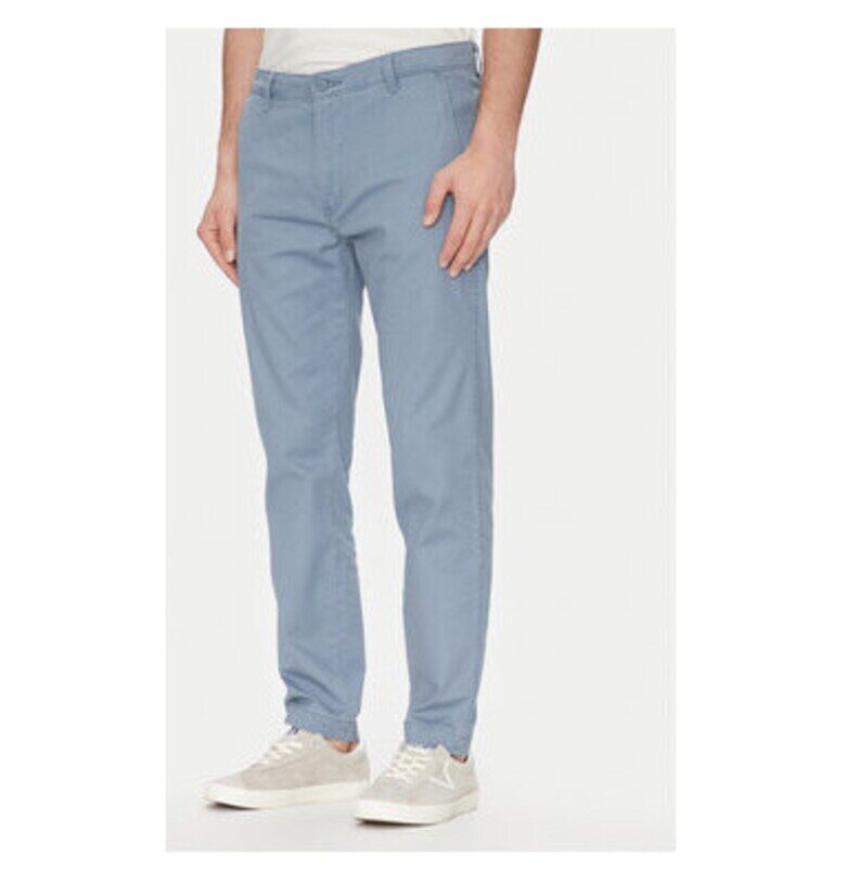 Мъжки чинос панталон Levi S - 17196-0155 - Памук/Лен - Син - Син Levis