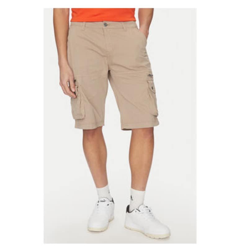 Мъжки шорти  136250 - памук - бежов - Бежов ALPHA INDUSTRIES