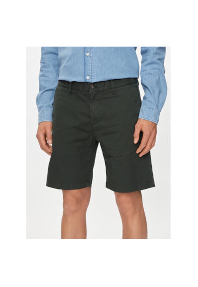 Мъжки шорти - Marc O'Polo - 303612474 - Памук - Зелен - Зелен marc o polo