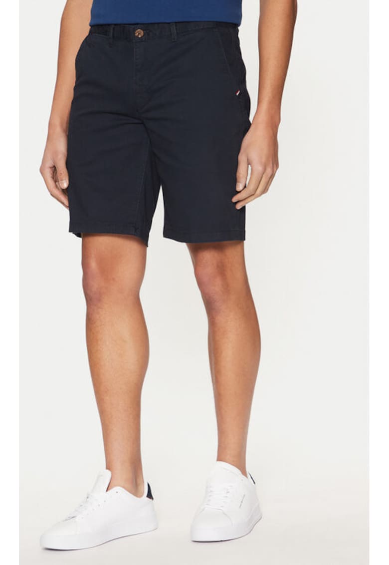 Мъжки шорти - US Polo Assn. - 305230157 - Памук - Син - Син US Polo Assn