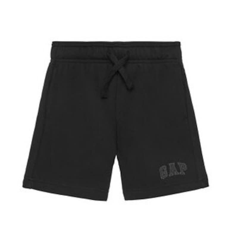 Мъжки шорти -  памук/полиестер - черни GAP
