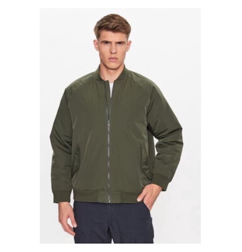 Мъжко бомбър яке -  303343460 - Полиестер - Каки Levis