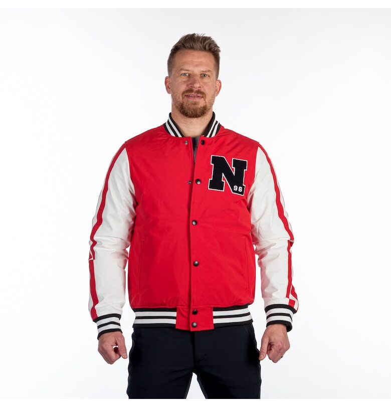 Мъжко бомбър яке с 3L изолация SEAL KENT - Червен NORTHFINDER