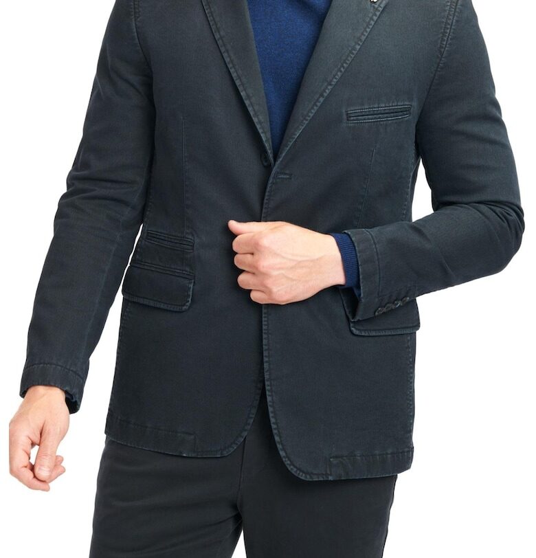 Мъжко сако  Jacket Nelson 6442 синьо - Син W Wegener