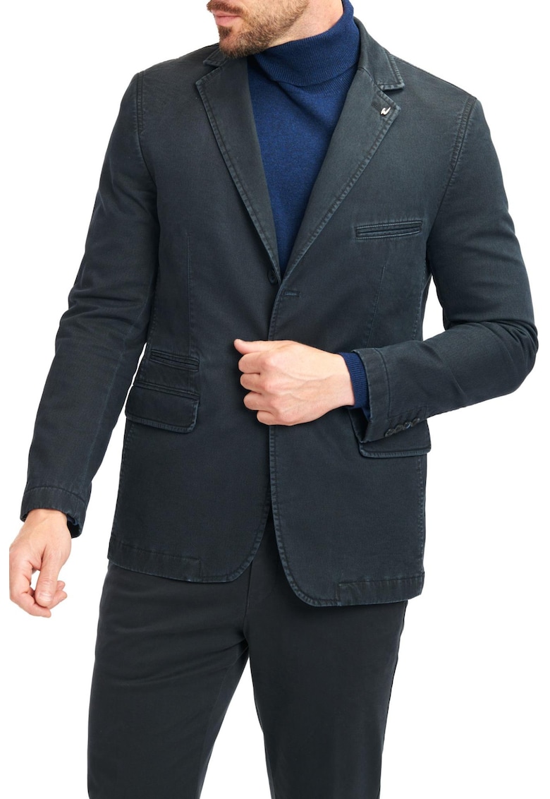 Мъжко сако Jacket Nelson 6442 синьо - Син W Wegener