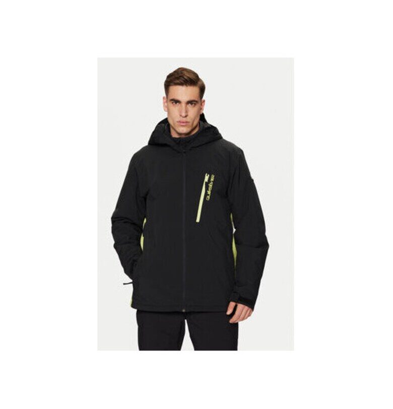 Мъжко ски яке -  303979355 - Рециклиран полиестер/Полиестер - Черно - Черен QUIKSILVER