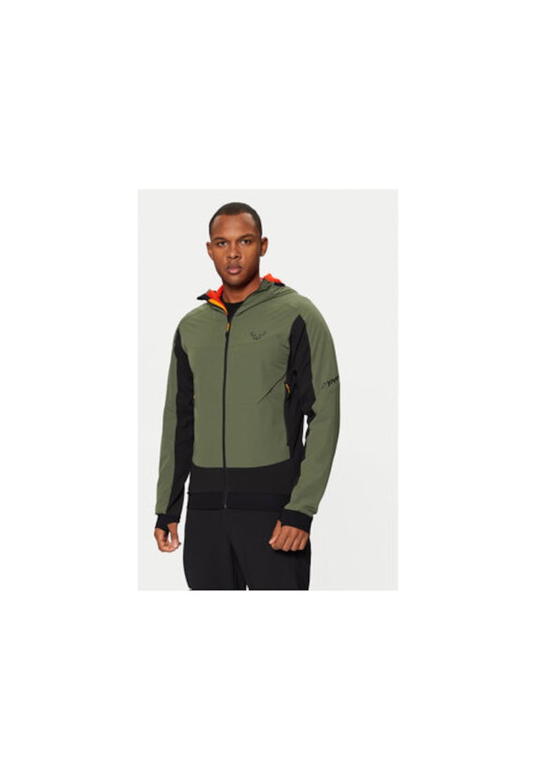 Мъжко ски яке - 304106118 - Полиамид - Зелено - Зелен Dynafit
