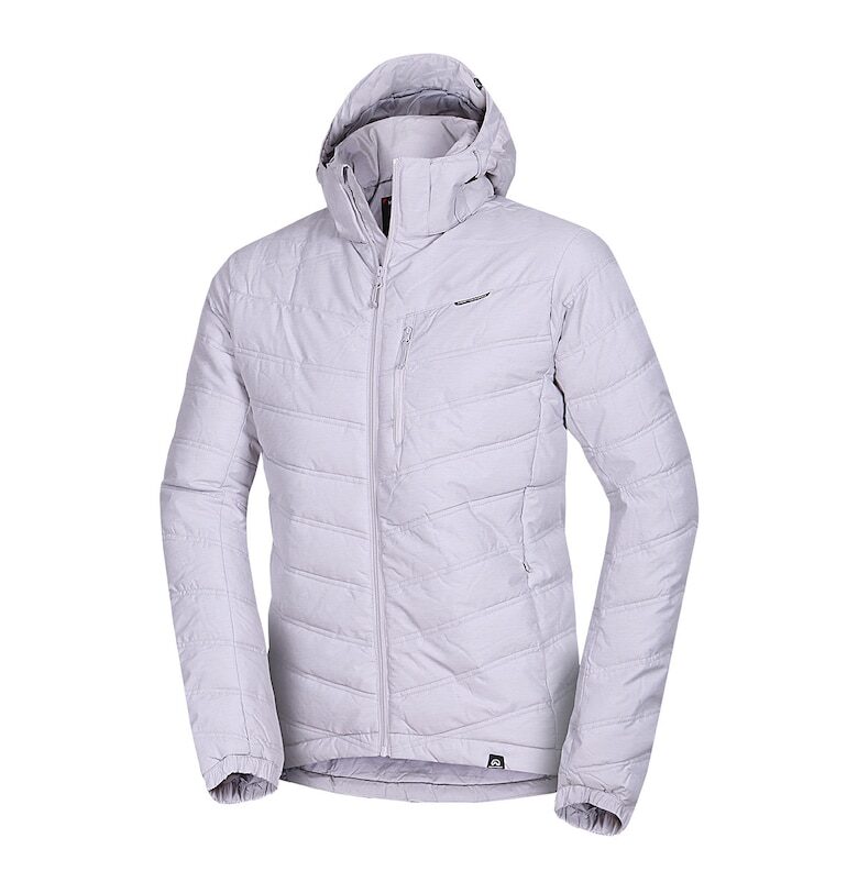 Мъжко спортно яке с изолация Zander - Светлосив меланж NORTHFINDER