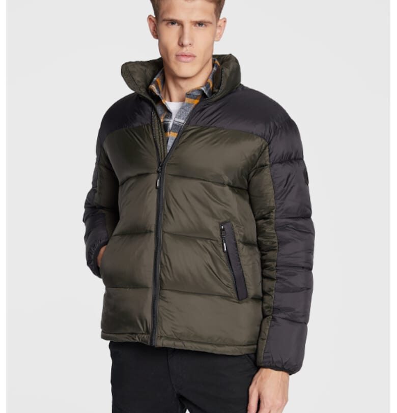 Мъжко яке -  300846377 - Полиамид - Каки LINDBERGH