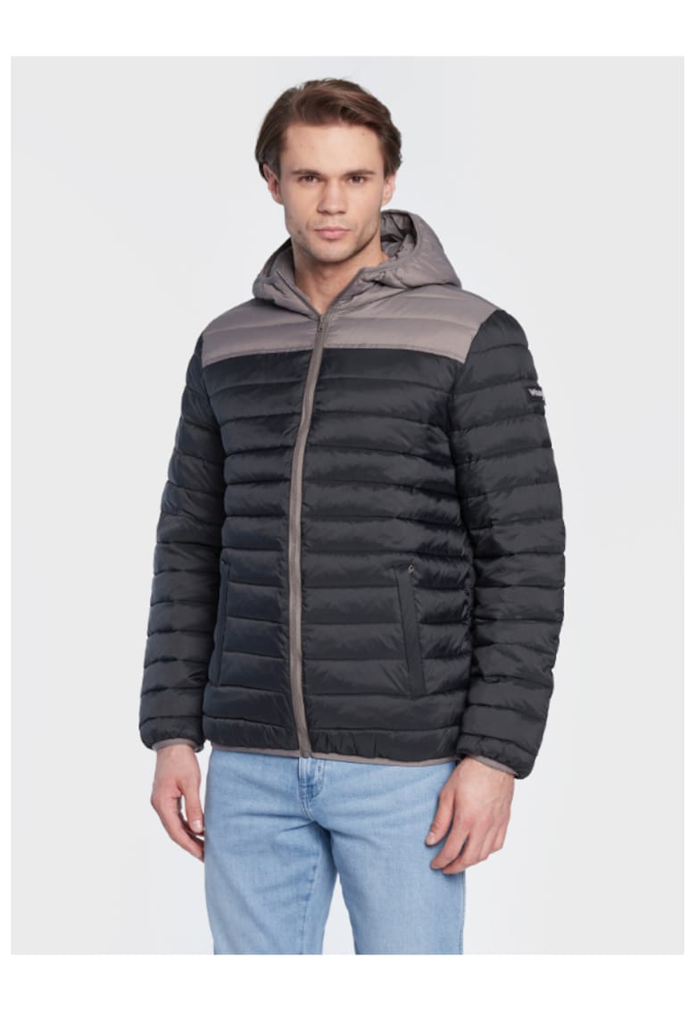 Мъжко яке - 301289364 - Полиамид - Черен Wrangler