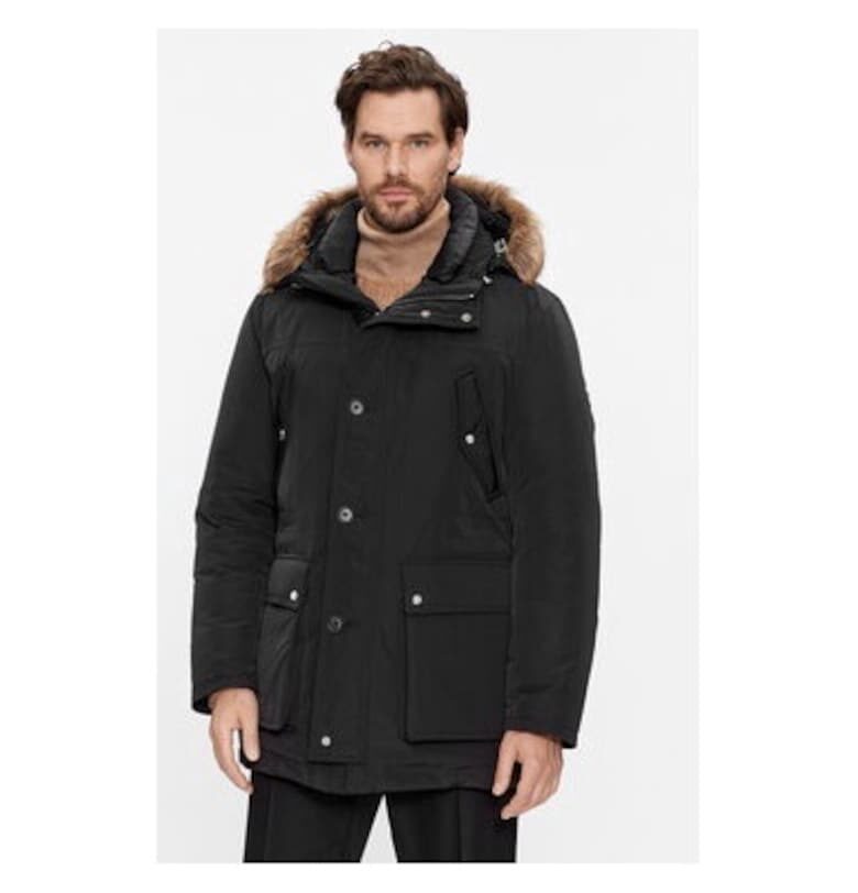 Мъжко яке -  302939619 - Рециклиран полиестер - Черно - Черен BOSS