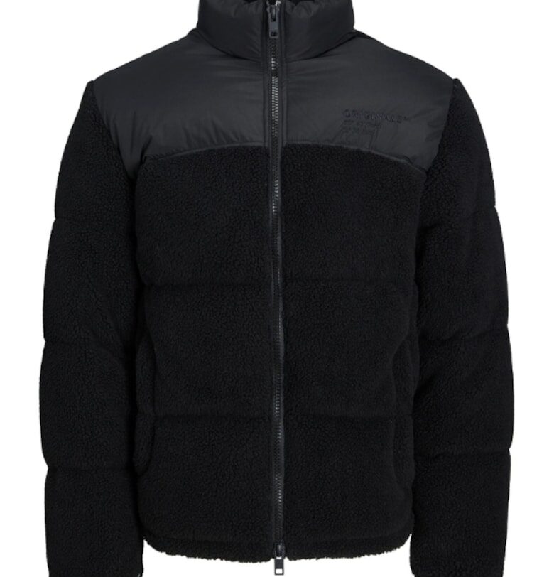 Мъжко яке -  303001742 - Полиестер - Черен Jack  Jones