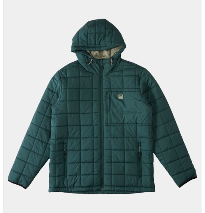 Мъжко яке -  303010096 - Полиестер - Зелен Billabong