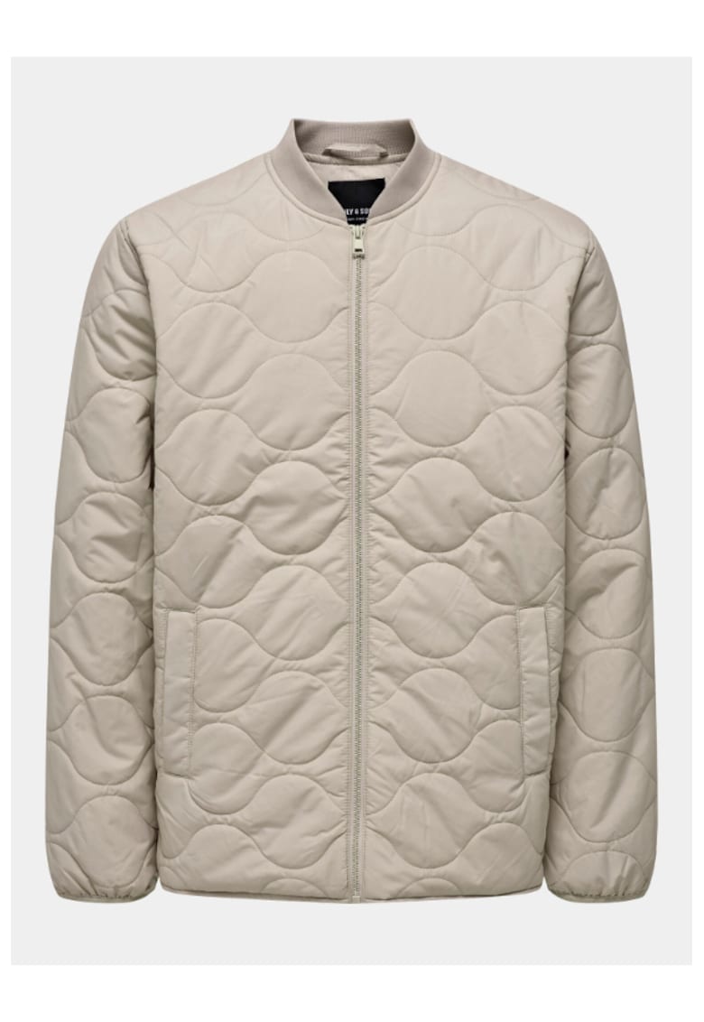 Мъжко яке - 303018795 - Полиестер - Бежов Only Sons