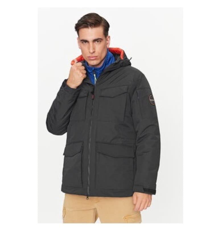 Мъжко яке -  303304720 - Полиамид - Черно - Черен Napapijri