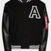 Мъжко яке -  303862992 - Полиестер - Черно - Черен ALPHA INDUSTRIES