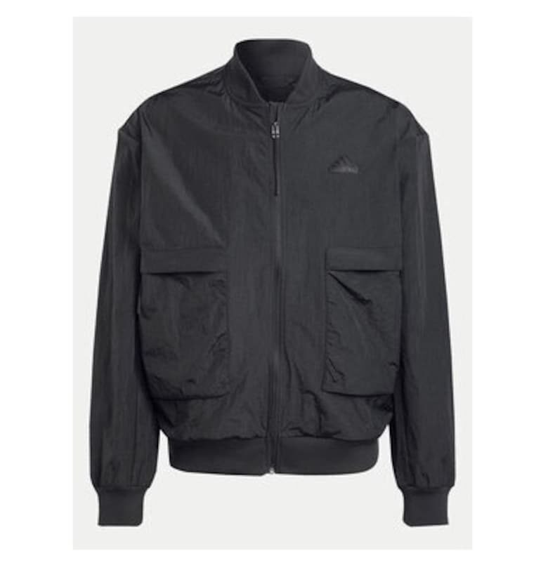 Мъжко яке -  303898779 - Полиамид - Черно - Черен adidas