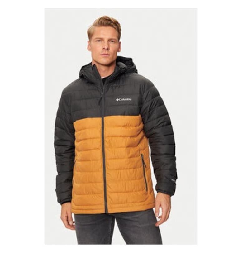 Мъжко яке -  303981808 - Полиестер - Жълто - Жълт Columbia