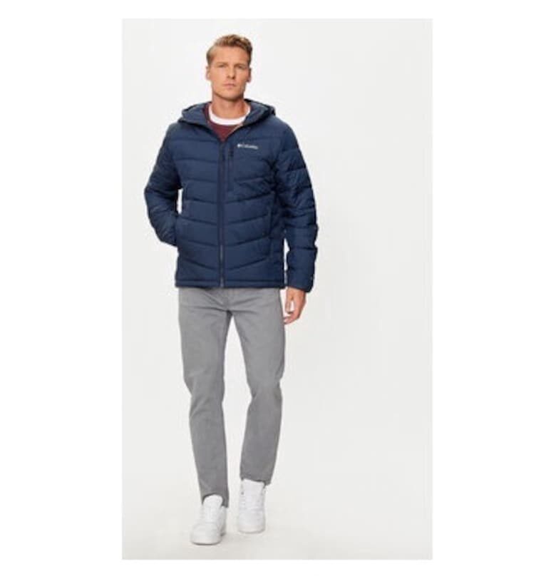 Мъжко яке -  303982287 - Рециклиран полиестер - Син - Син Columbia