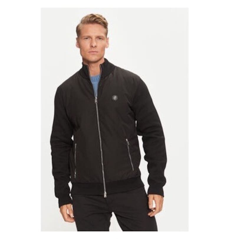 Мъжко яке -  304017759 - Памук - Черно BOSS