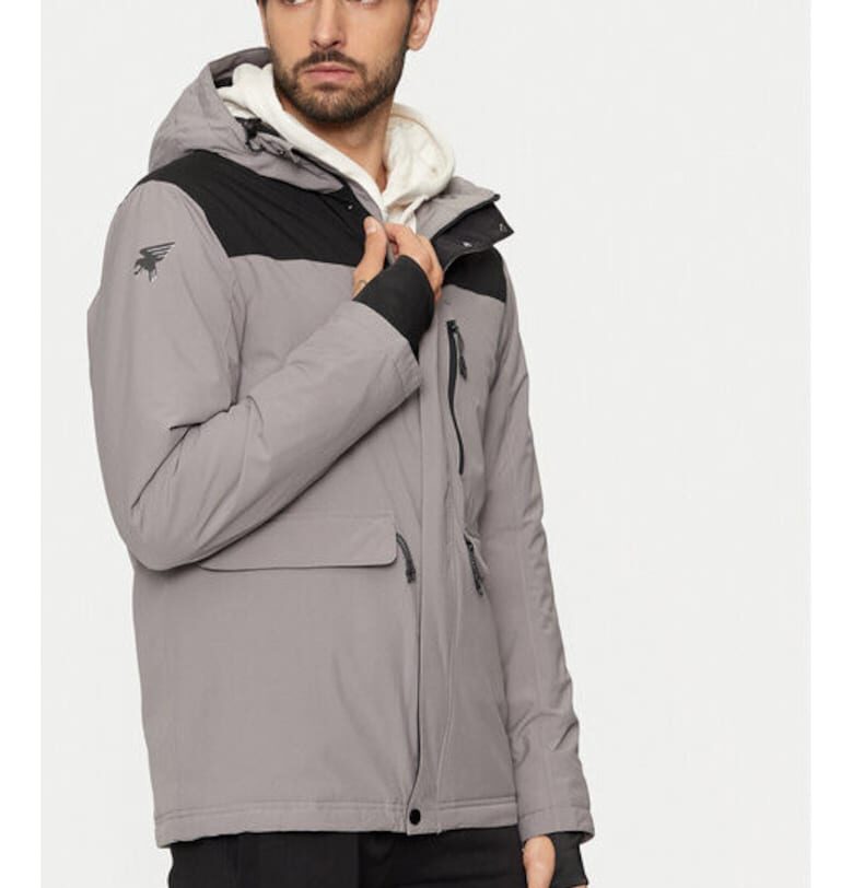 Мъжко яке -  304176593 - Полиестер - Сив - Сив Joma